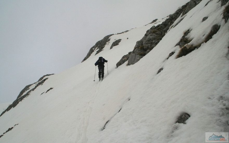 Stoupání na Čvorov bogaz, Durmitor