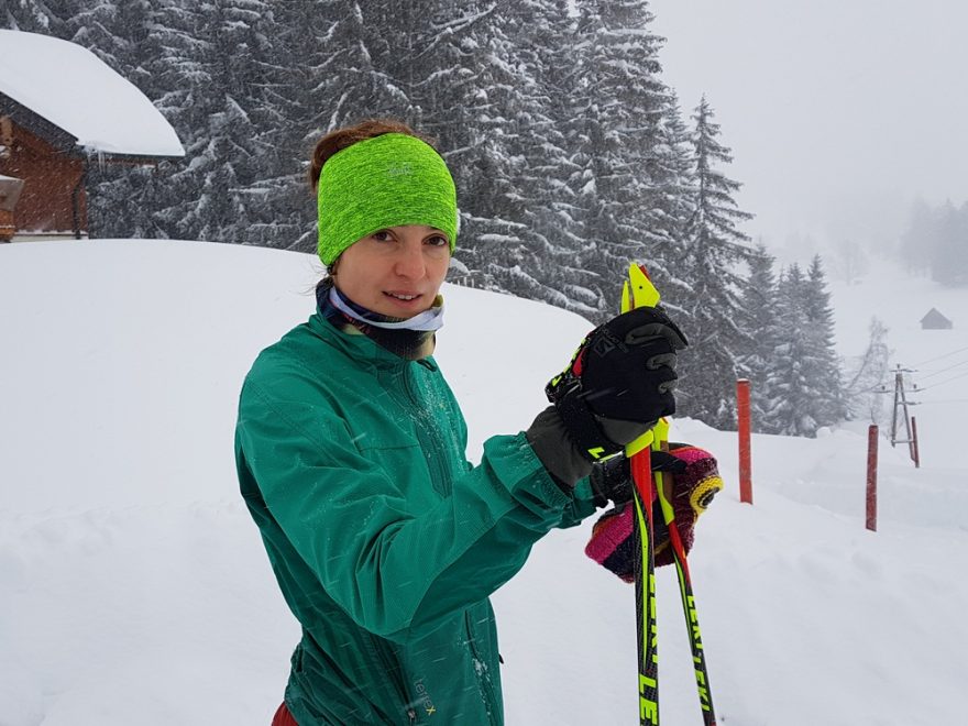 Buff DRYFLX je z velmi příjemného materiálu. Michaela Gladišová