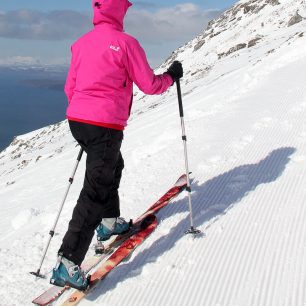 Plum Guide - výška asi 1000 metrů nad norským Narvikem