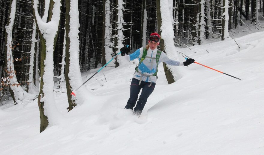 Sjezd v kalhotech Vaude Shuksan Hybrid Pants woman