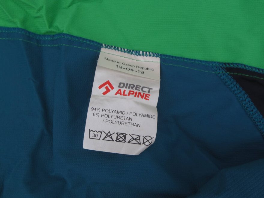 Visačka vesty Direct Alpine Spike. Vojtěch Dvořák