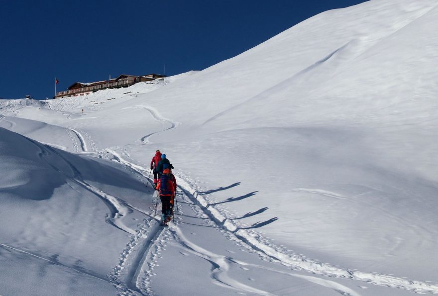 Do sedla Strelapass nám chybí už jenom kousek