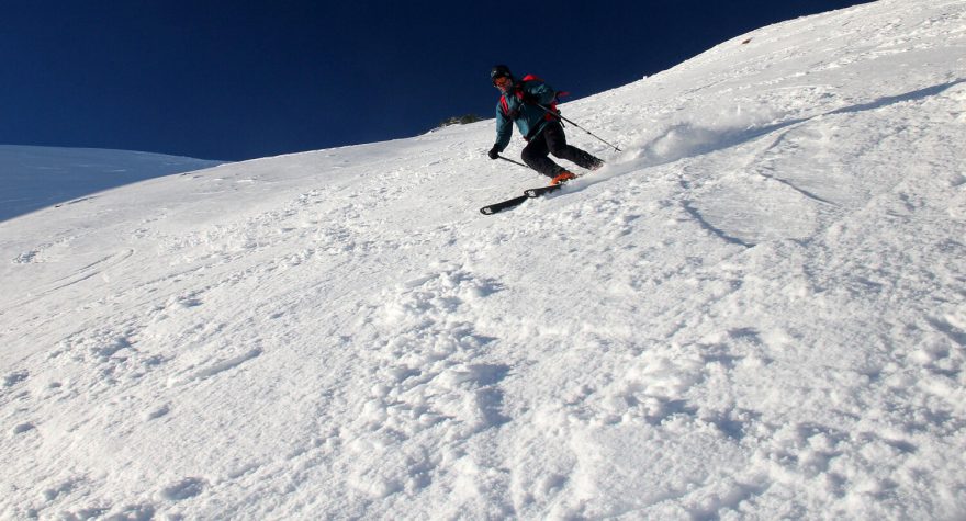 Západní Tatry nabízí ideální terény pro trénink výstupových a sjezdových technik.