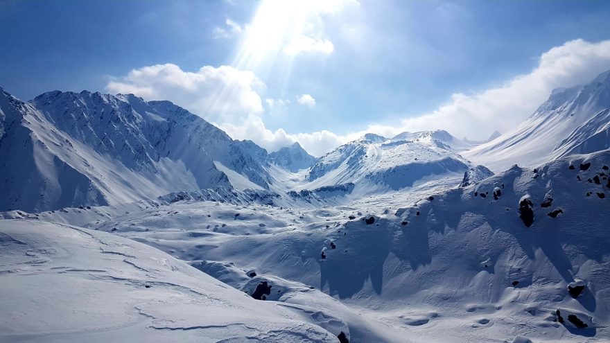 Náhorní planina v Gruzii.