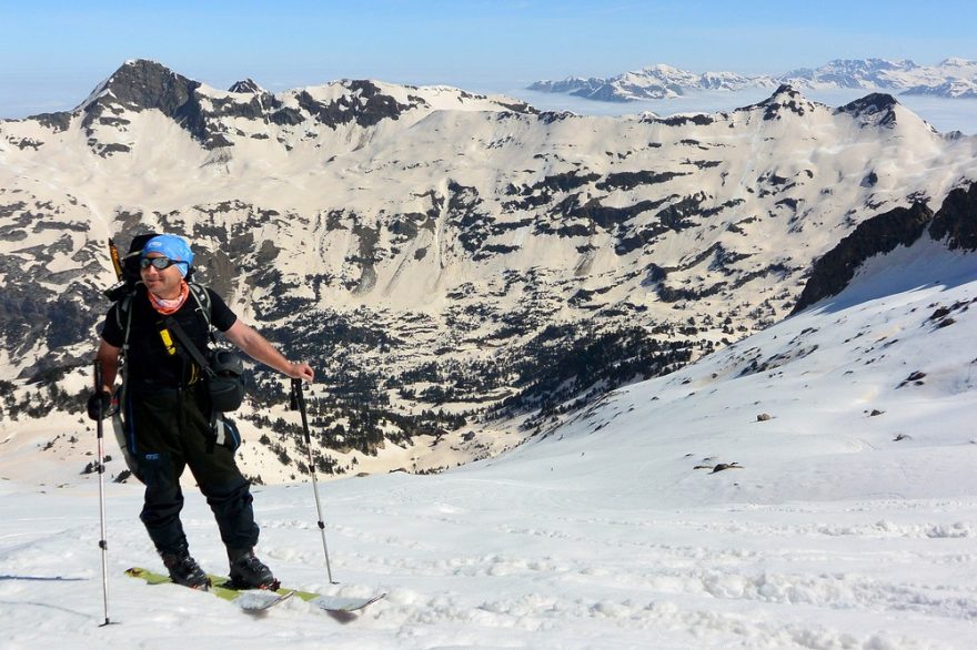 V Pyrenejích se u kalhot Picture Visk PT osvědčilo odvětrávání