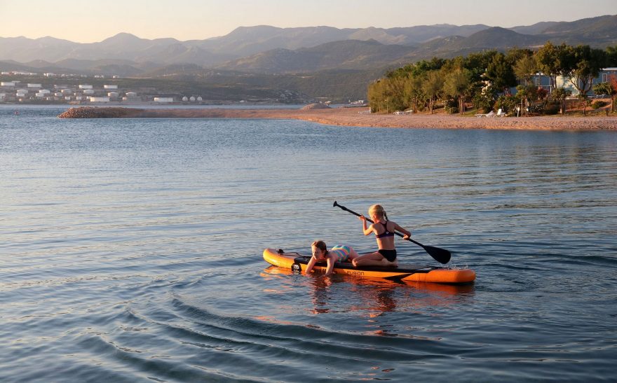 Paddleboardování v Chorvatsku