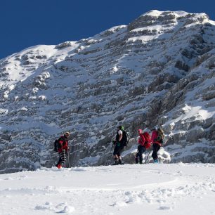 Pod severními svahy Monte Ursic (2541 m)