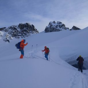 Výuka na Whistler Adventure School se odehrává především v terénu.