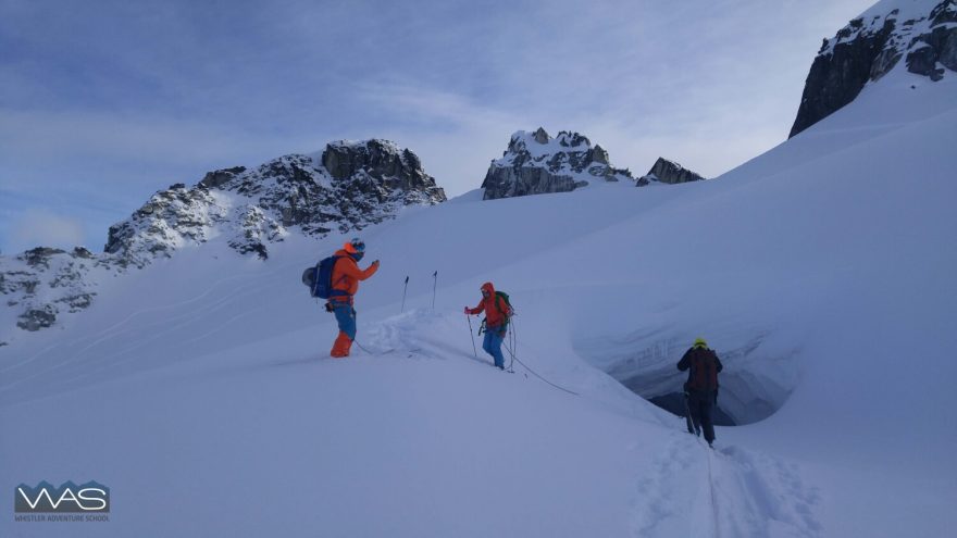 Výuka na Whistler Adventure School se odehrává především v terénu.