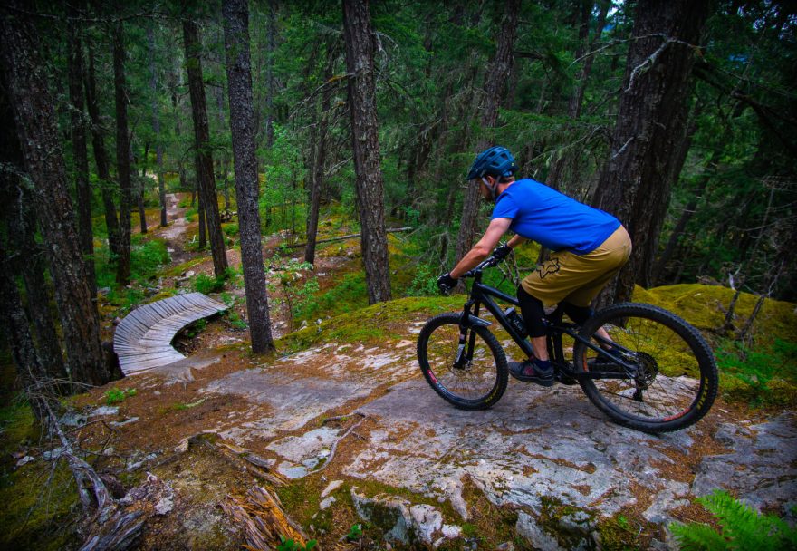 Okolí Whistleru je označováno za Mekku MTB trailů a downhill cyklistiky.