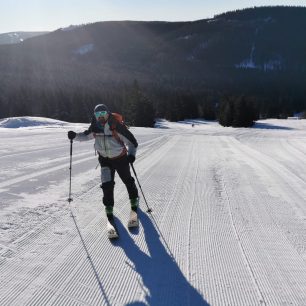 Skialpový komplet DECATHLON WEDZE na krkonošských stráních