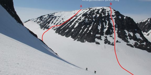 Veslfjellltinden (2157 m) – ledovcová túra na vrchol v Jotunheimenu