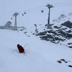 Prašanový Sölden byl z hlediska sněhu dokonalý