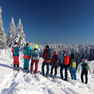 S výhledem na Malou Fatru a Západné Tatry