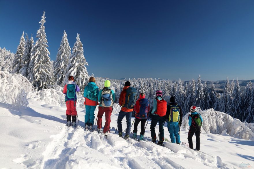 S výhledem na Malou Fatru a Západné Tatry