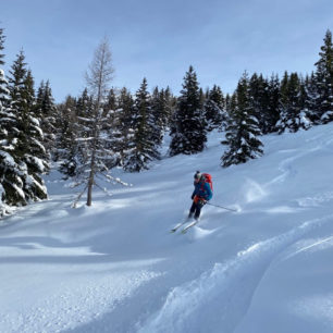 Katschberg a jeho nejbližší okolí uspokojí i skialpinisty toužící po nikým nerušených výhledech a obloucích v prašanu