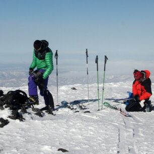 Vrchol Mount Pippu (2197 m)