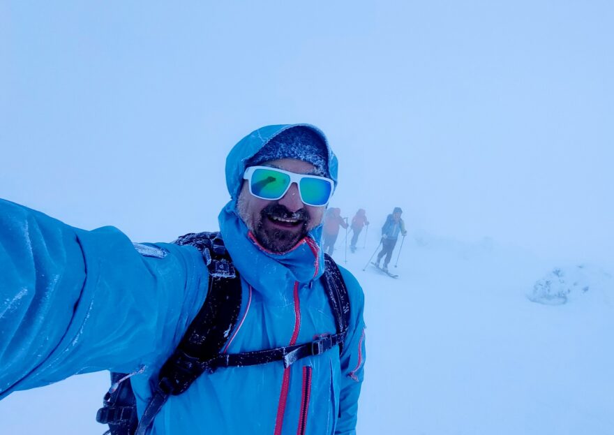 I tohle jsou testovací podmínky pro skialpové ponožky P.A.C. SK 2.2 MERINO TOURING