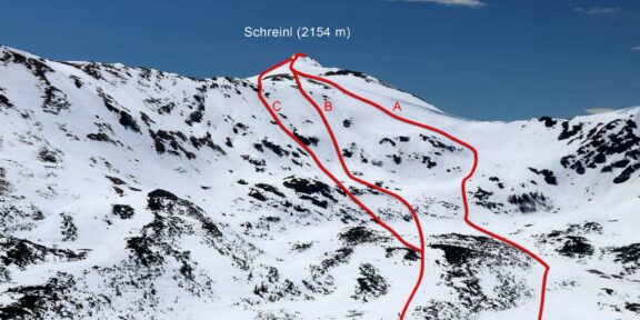Schreinl (2154 m) – parádní vyhlídkový vrcholu u Planneralmu