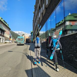 U Sport Pec nastupujeme na skialpovou túru na Liščí horu