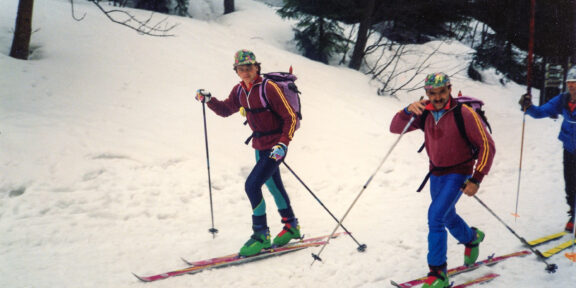 Skialpinismus v Krkonoších v 90. letech