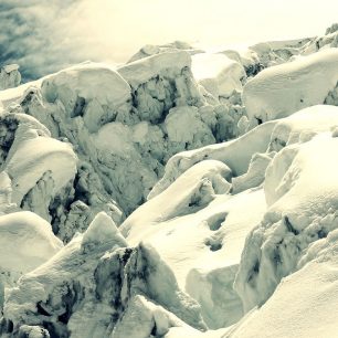 Zlomová zóna Mer de Glace