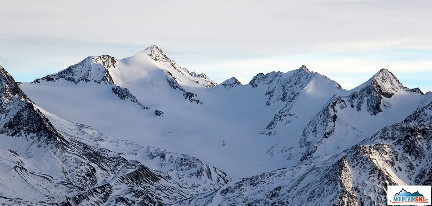 Mraky si hrají nad Alpami