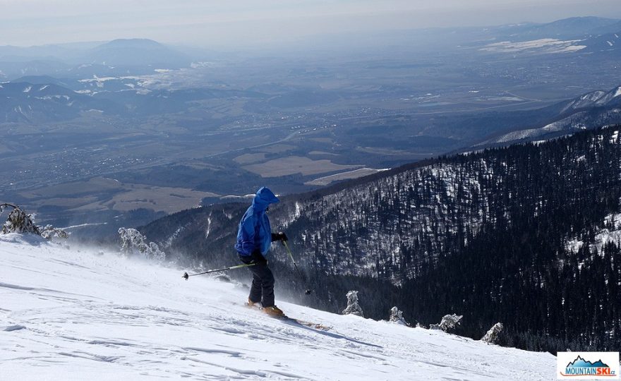 Sjezd z Chlebu do Šútova na lyžích… 