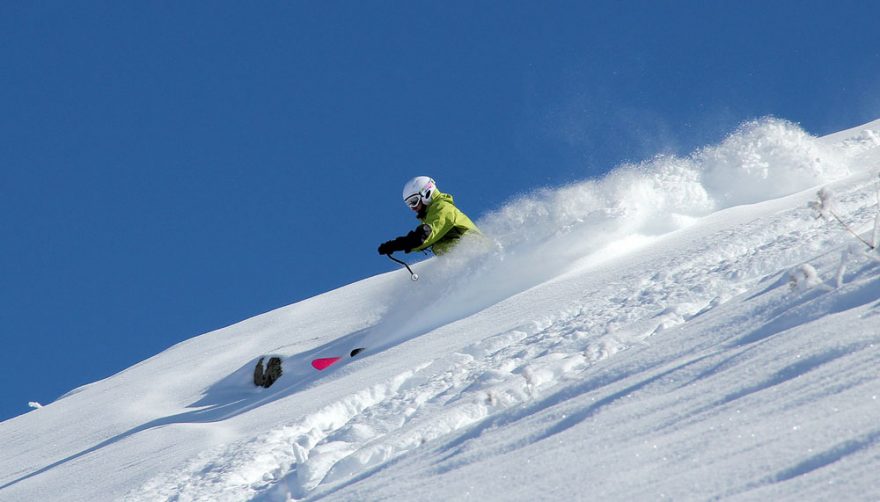 Freeride v oblasti Jermuku v Arménii