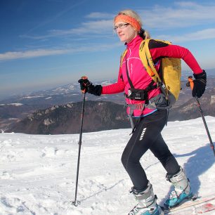 Na hřebenu Malé Fatry s BCA Tracker3 v březnu 2015