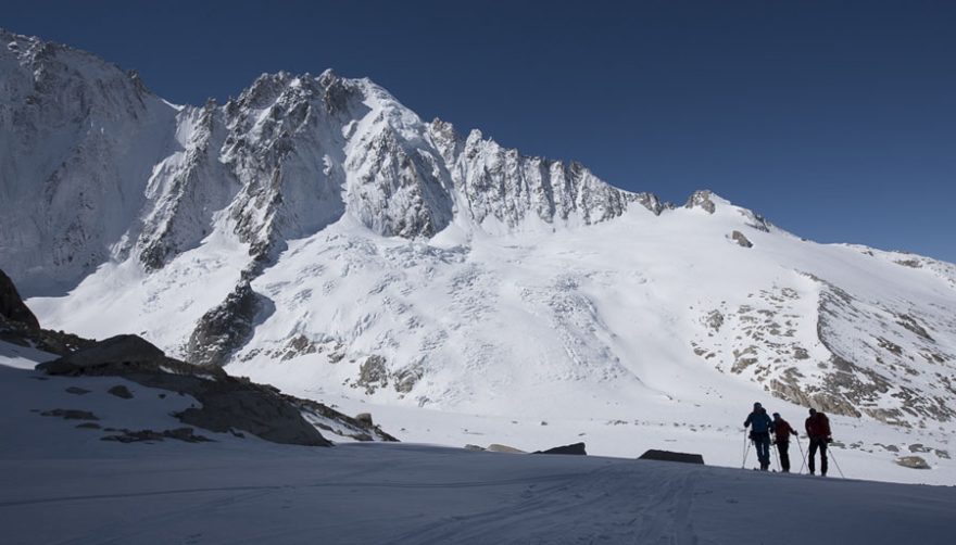 Ondra Moravec na Haute Route