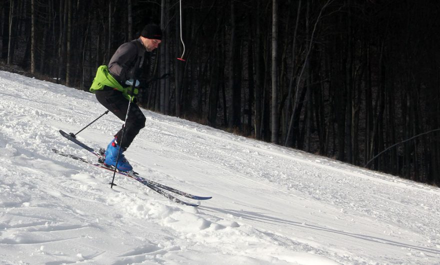 Nacvičovali jsme také přeskakované oblouky