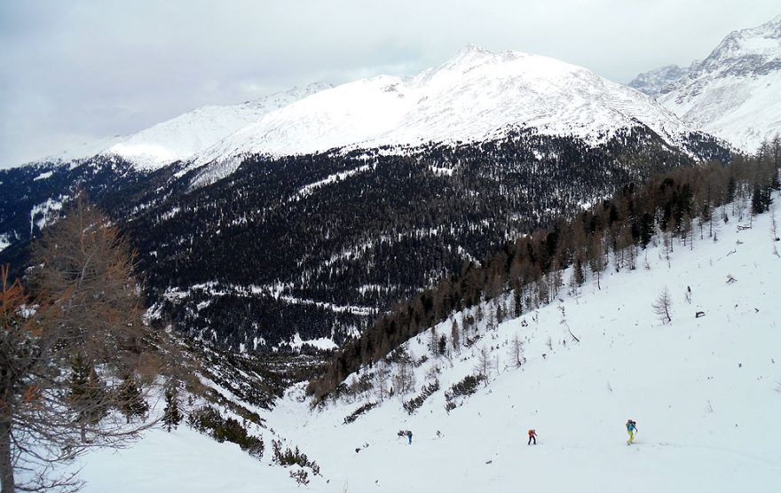 Prvý deň šľapačka pod Ortler