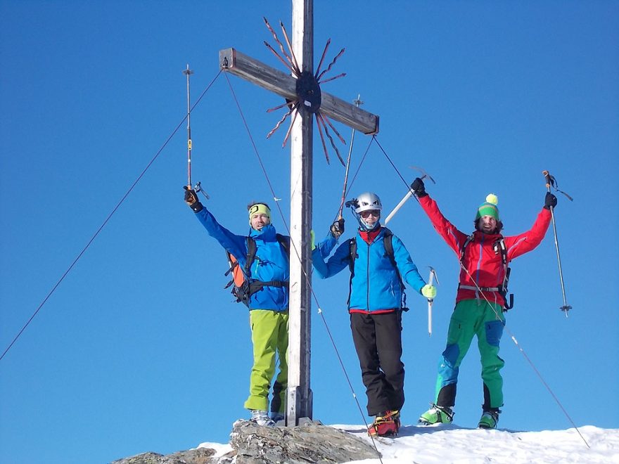 Vrchol Cima Madriccio 3265 m