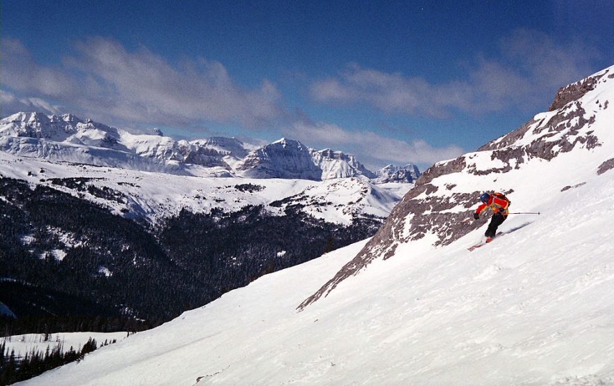 Sjezd ze South Shutes - Sunshine Village