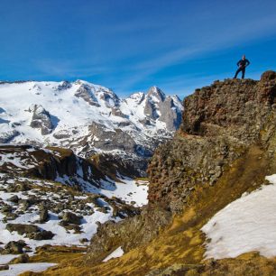 Směrem na via Ferrata delle Trincée I.