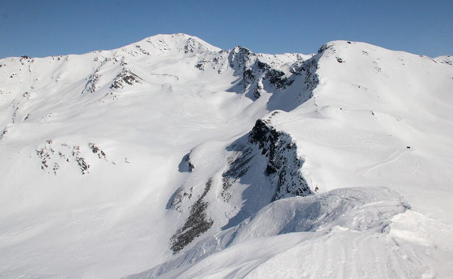 Hřeben na Pischahorn (2980 m)