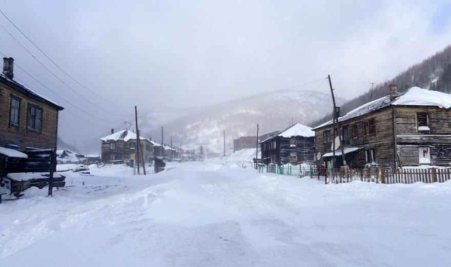 Hlavní ulice v Priiskovoje