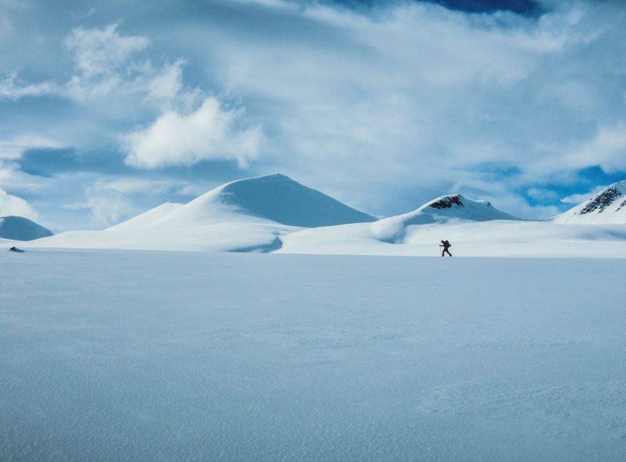 Dokonalá tundra náhorní planiny Rondane