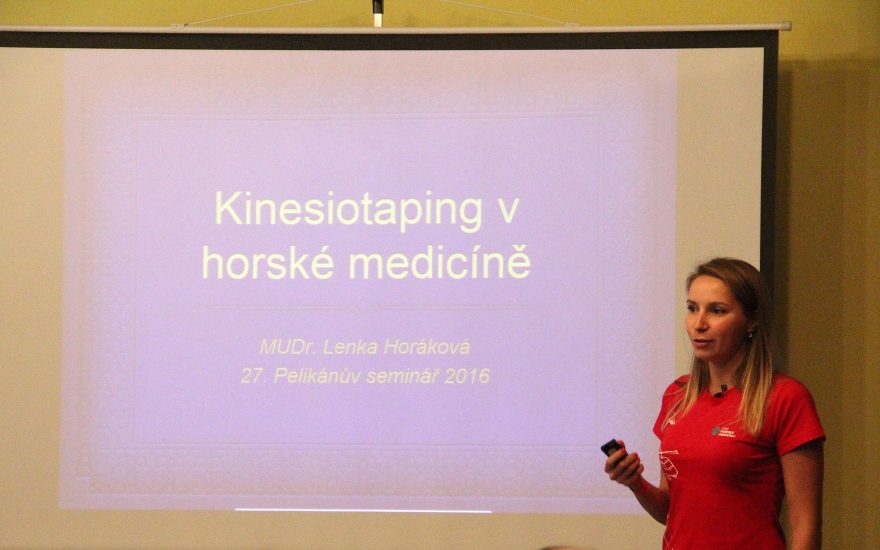 Lenka Horáková, Využití kinesiotapingu v horách