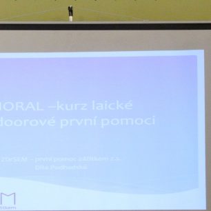 Dita Podhadská, HORAL – kurz laické outdoorové první pomoci