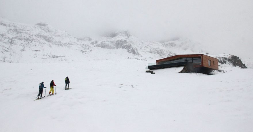 Kousek od chaty Schönwieshütte (2266 m) 