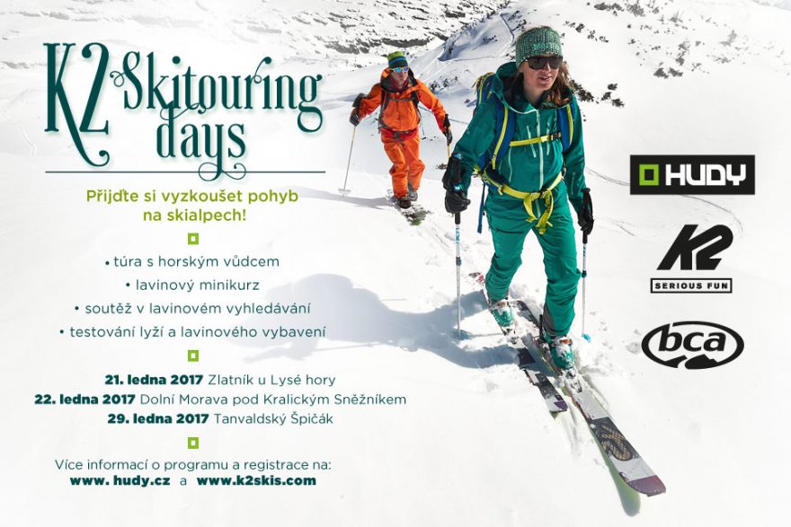 Pozvánka na K2 Skitouring Days 2017.