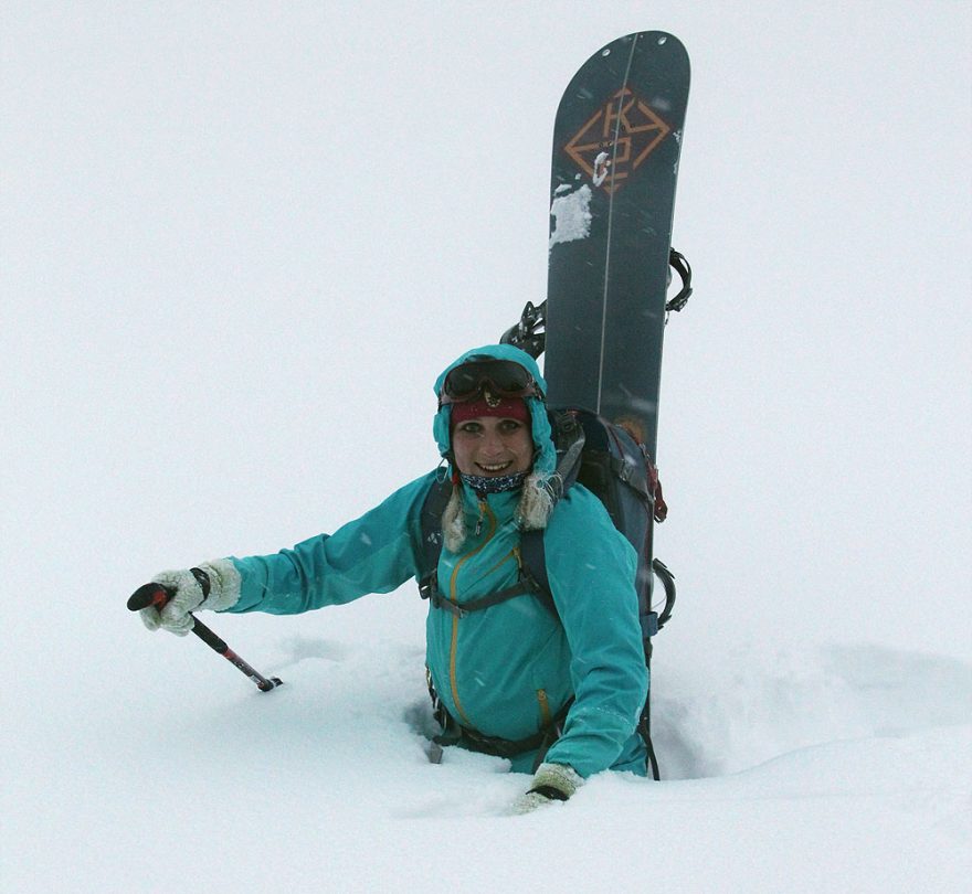 Splitboard na batohu Vaude Nendaz 25