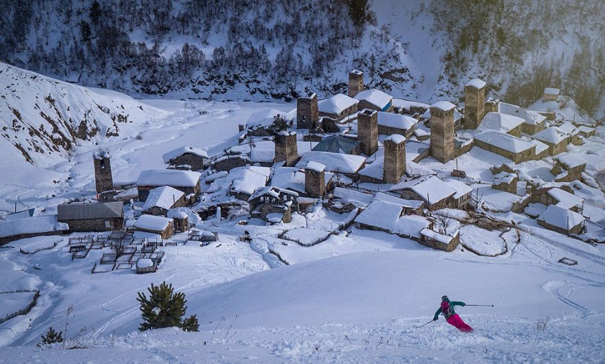 Sjezd do Adishi, foto: Ondřej Vosecký