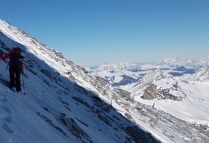 Skialp túra na Stubacher Sonnblick (3089 m)