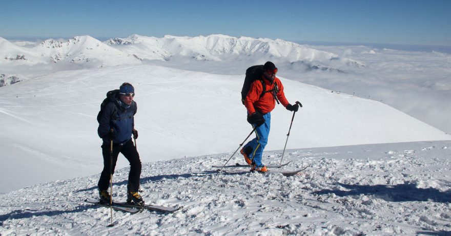 Těsně pod vrcholem Ceripasina (2531 m)