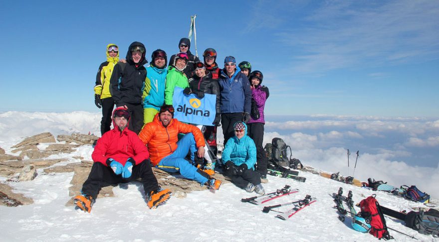 Vrcholové foto z Bakardanu (2704 m)