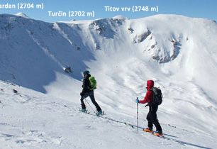 Titov vrv (2748 m) – skialpinistický vyhlídkový vrchol v makedonském pohoří Šar planina