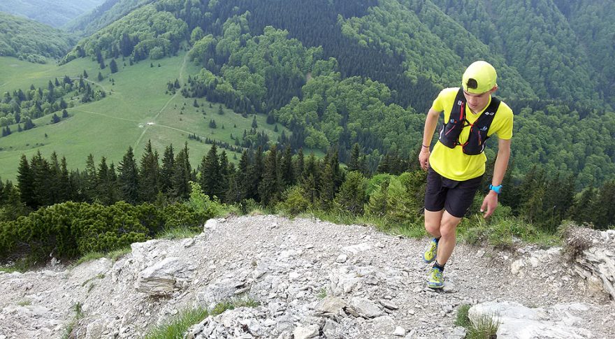 Boty od HH Terrak sice nejsou na takhle těžký trail, ale zvládly to